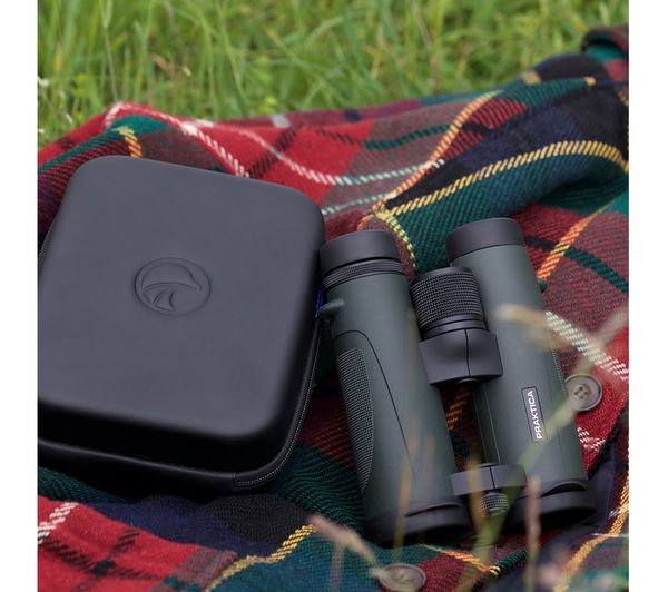 PRAKTICA Ambassador FX ED 8 x 42 mm Binoculars - Green