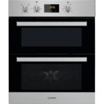 INDESIT Aria IDU 6340 IX Electric Built-under Double Oven - Stainless Steel