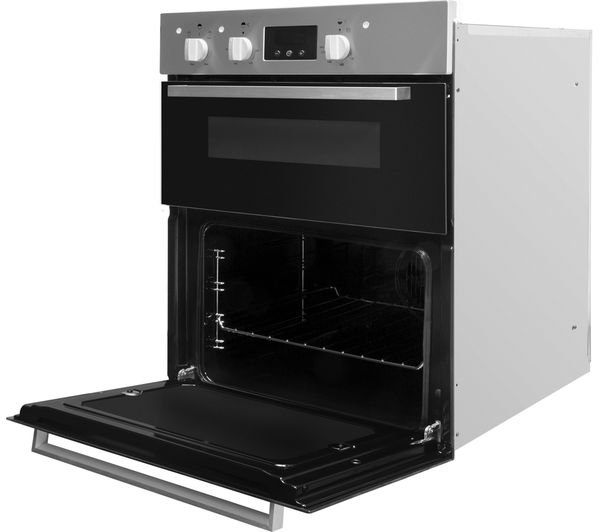 INDESIT Aria IDU 6340 IX Electric Built-under Double Oven - Stainless Steel