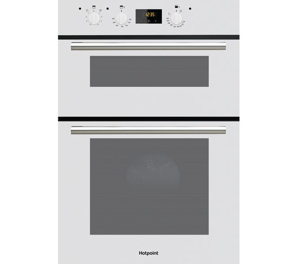 HOTPOINT Class 2 DD2 540 Electric Double Oven - White