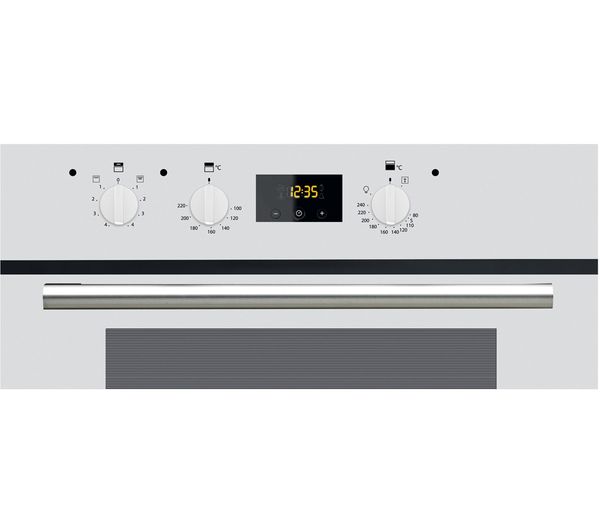 HOTPOINT Class 2 DD2 540 Electric Double Oven - White