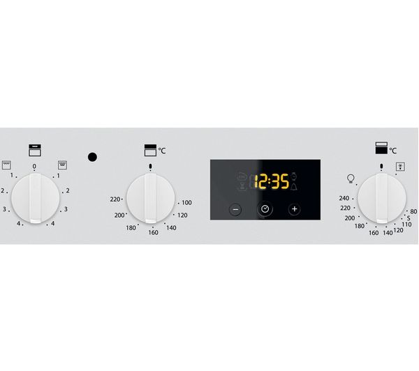 HOTPOINT Class 2 DD2 540 Electric Double Oven - White