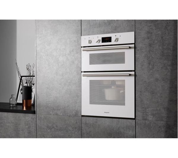 HOTPOINT Class 2 DD2 540 Electric Double Oven - White