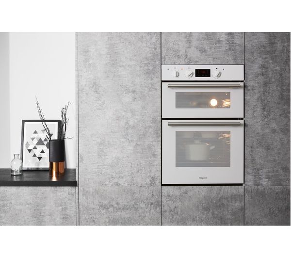 HOTPOINT Class 2 DD2 540 Electric Double Oven - White