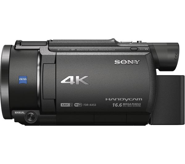 SONY FDR-AX53 4K Ultra HD Camcorder - Black