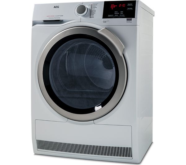 AEG ProSense T6DBG822N Condenser Tumble Dryer - White
