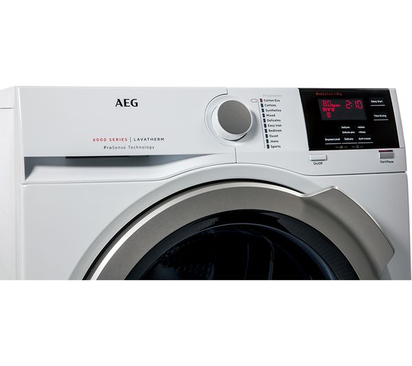 AEG ProSense T6DBG822N Condenser Tumble Dryer - White