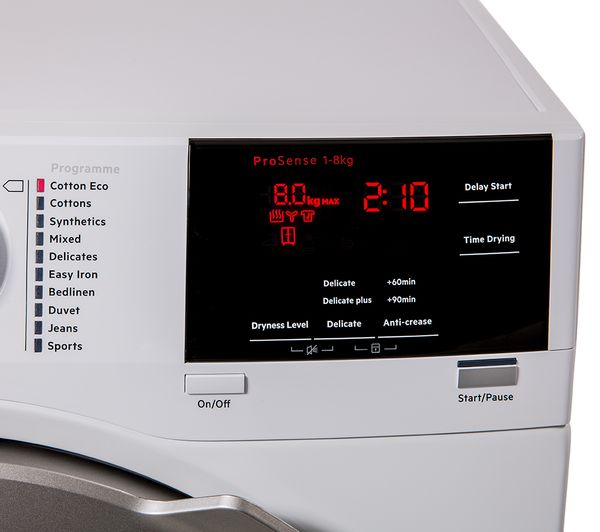 AEG ProSense T6DBG822N Condenser Tumble Dryer - White