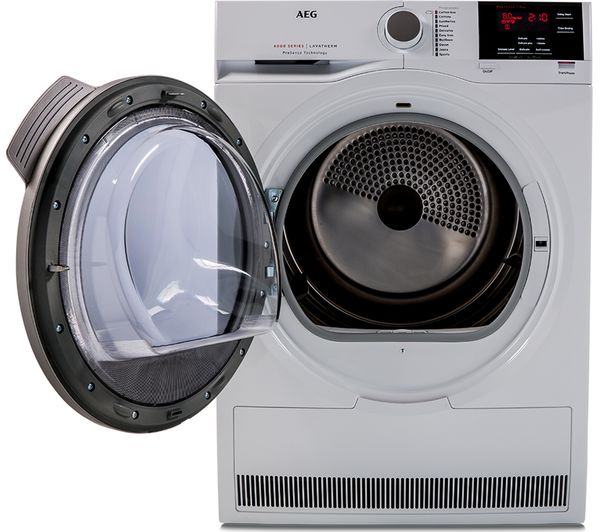 AEG ProSense T6DBG822N Condenser Tumble Dryer - White