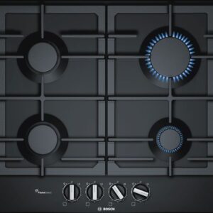 BOSCH Series 6 PCP6A6B90 60 cm Gas Hob - Black