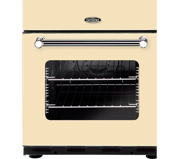 BELLING Kensington 100DFT Dual Fuel Range Cooker - Cream & Chrome