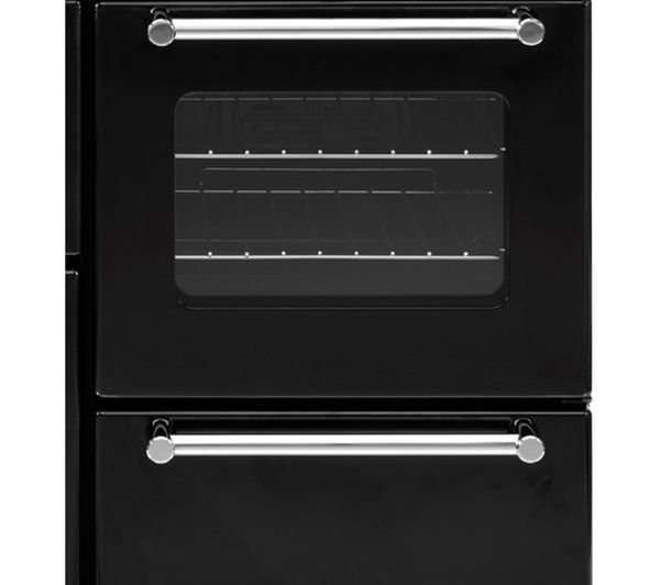 BELLING Kensington 100Ei Electric Induction Range Cooker - Black & Chrome