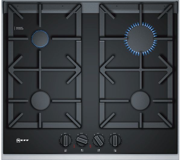 NEFF N90 T26TA49N0 61 cm Gas Hob - Black