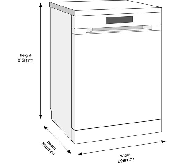 SAMSUNG Series 6 DW60M6040BB EU Full-size Integrated Dishwasher