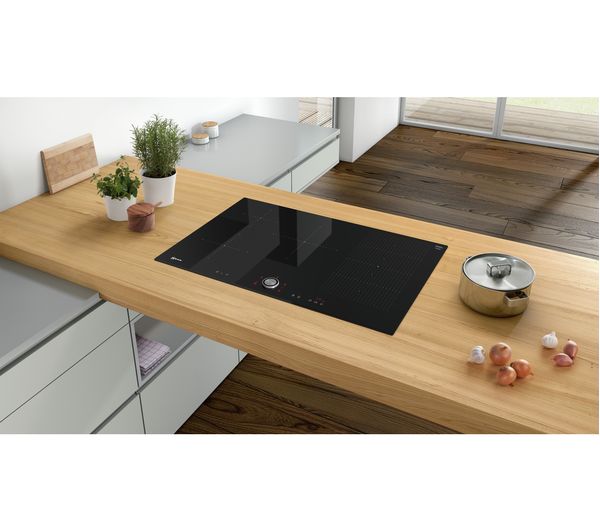 NEFF N70 T58FT20X0 80 cm Electric Induction Hob - Black