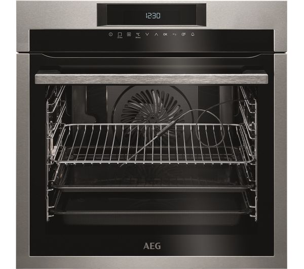 AEG BPE742320M Electric Pyrolytic Oven - Stainless Steel