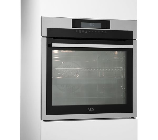 AEG BPE742320M Electric Pyrolytic Oven - Stainless Steel