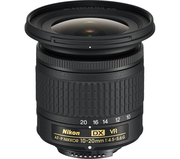 NIKON AF-P DX NIKKOR 10-20 mm f 4.5-5.6G VR Wide-angle Zoom Lens