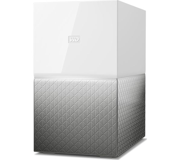 WD My Cloud Home Duo NAS Drive - 6 TB White