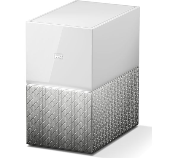 WD My Cloud Home Duo NAS Drive - 6 TB White