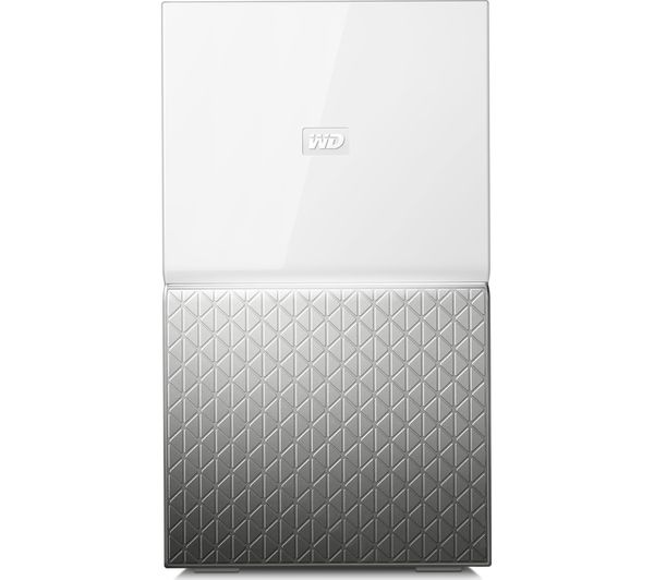 WD My Cloud Home Duo NAS Drive - 6 TB White