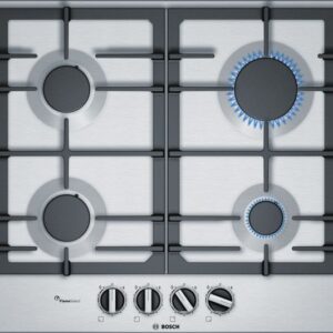 BOSCH Series 6 PCP6A5B90 58 cm Gas Hob - Stainless Steel
