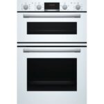 BOSCH Series 4 MBS533BW0B Electric Double Oven - White