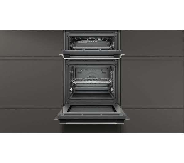 NEFF N50 U1ACE5HN0B Electric Double Oven - Stainless Steel