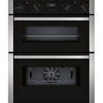 NEFF N50 J1ACE2HN0B Electric Built-under Double Oven - Stainless Steel