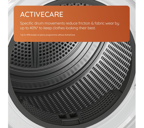 HOTPOINT Active Care NT M11 92XB UK 9 kg Heat Pump Tumble Dryer - White