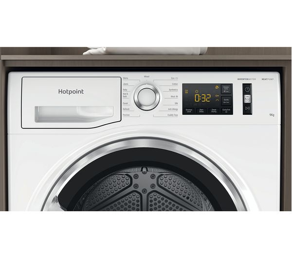 HOTPOINT Active Care NT M11 92XB UK 9 kg Heat Pump Tumble Dryer - White