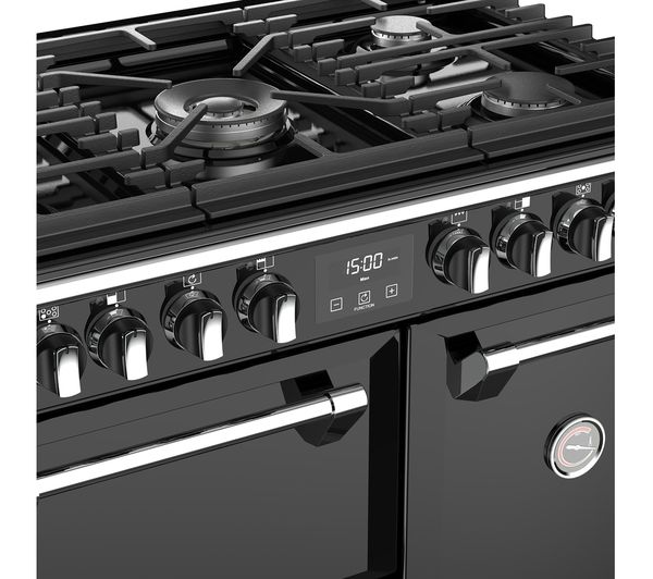 STOVES Richmond S900DF CC 90 cm Dual Fuel Range Cooker - Black