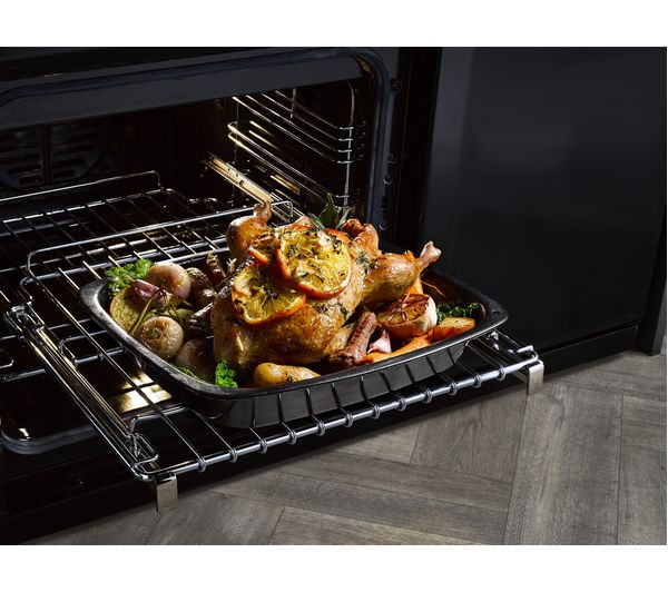STOVES Richmond S900DF CC 90 cm Dual Fuel Range Cooker - Black