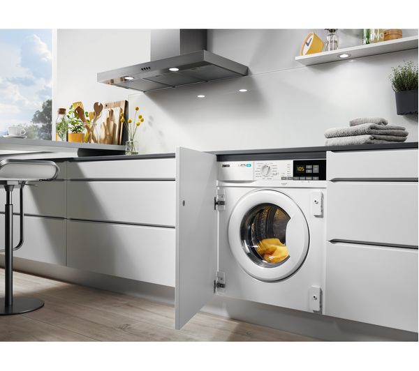 ZANUSSI Z816WT85BI Integrated 8 kg Washer Dryer