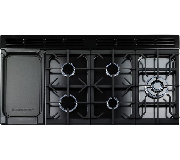 RANGEMASTER Nexus NEX110DFFSL C 110 cm Dual Fuel Range Cooker - Slate & Chrome