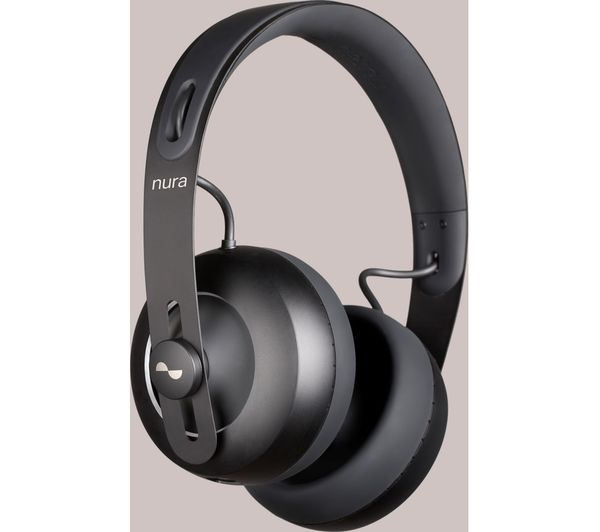 NURA Nuraphone Wireless Bluetooth Noise-Cancelling Headphones - Black