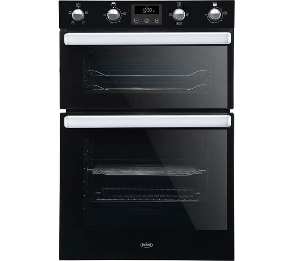 BELLING BI902FP Electric Double Oven - Black