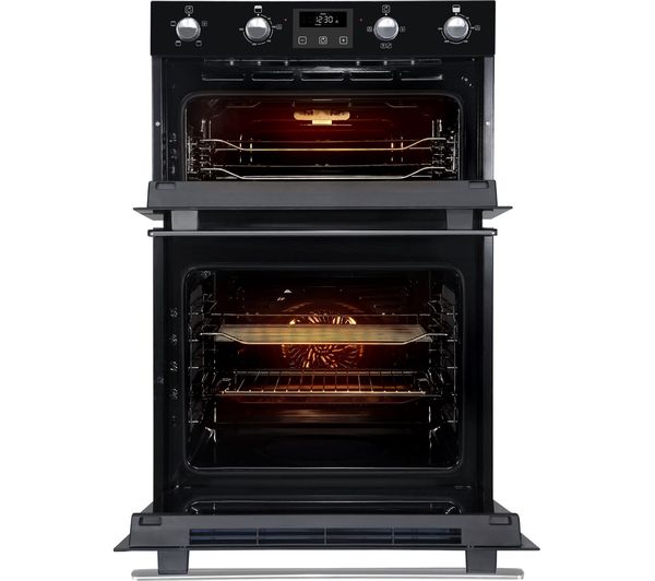 BELLING BI902FP Electric Double Oven - Black