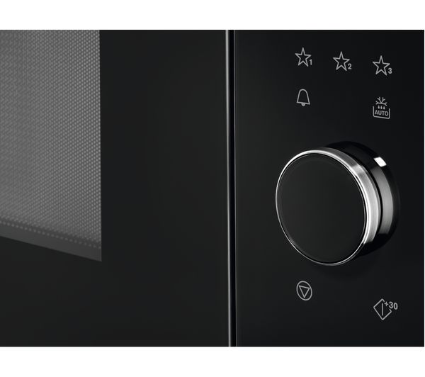 AEG MBE2658SEM Built-in Solo Microwave - Black & Stainless Steel