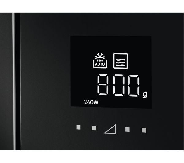 AEG MBE2658SEM Built-in Solo Microwave - Black & Stainless Steel