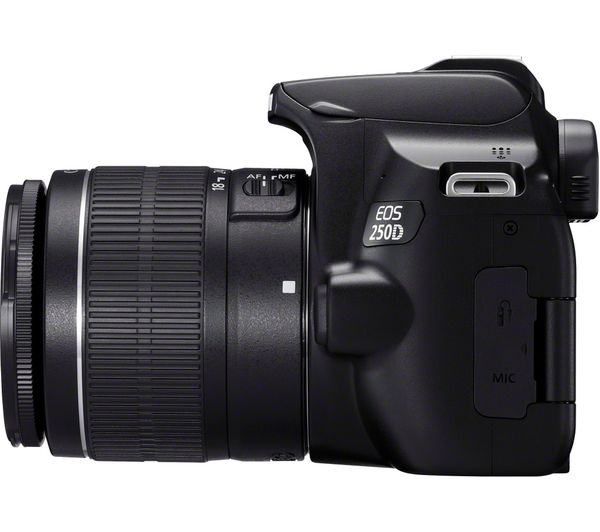 CANON EOS 250D DSLR Camera with EF-S 18-55 mm f 3.5-5.6 III & EF 50 mm f 1.8 STM Lens