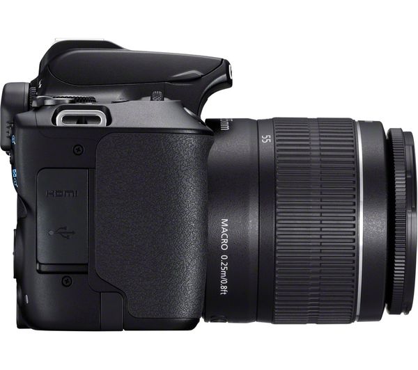 CANON EOS 250D DSLR Camera with EF-S 18-55 mm f 3.5-5.6 III & EF 50 mm f 1.8 STM Lens
