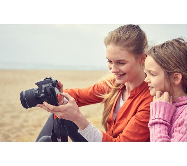 CANON EOS 250D DSLR Camera with EF-S 18-55 mm f 3.5-5.6 III & EF 50 mm f 1.8 STM Lens