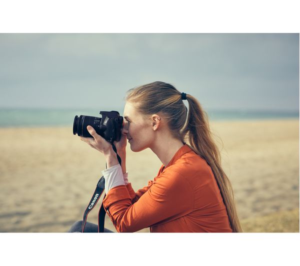 CANON EOS 250D DSLR Camera with EF-S 18-55 mm f 3.5-5.6 III & EF 50 mm f 1.8 STM Lens