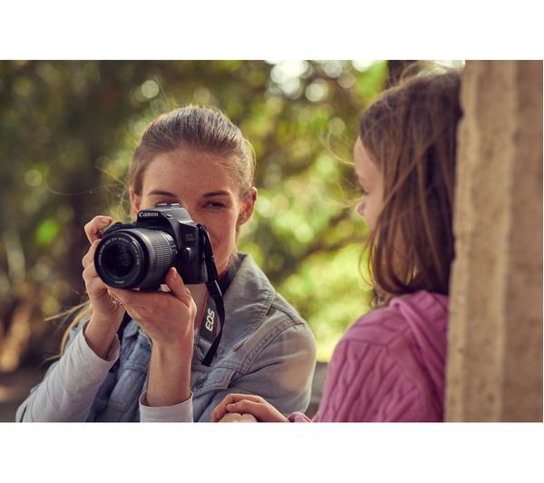 CANON EOS 250D DSLR Camera with EF-S 18-55 mm f 3.5-5.6 III & EF 50 mm f 1.8 STM Lens