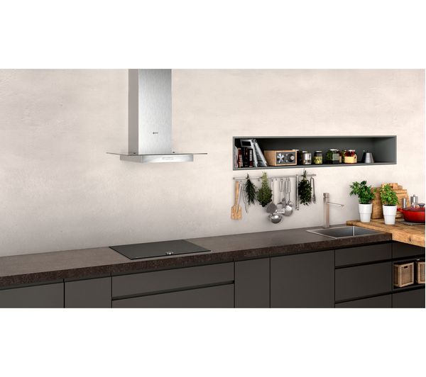 NEFF N30 D64GBC0N0B Chimney Cooker Hood - Stainless Steel