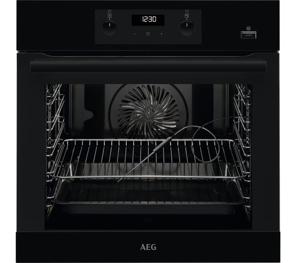AEG SteamBake BES356010B Electric Steam Oven - Black