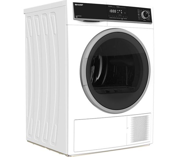 SHARP KD-HHH8S7GW2-EN 8 kg Heat Pump Tumble Dryer - White