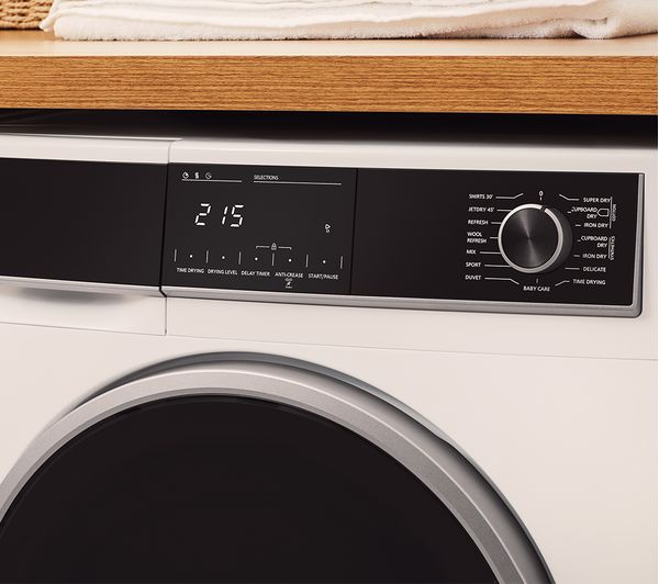 SHARP KD-HHH8S7GW2-EN 8 kg Heat Pump Tumble Dryer - White