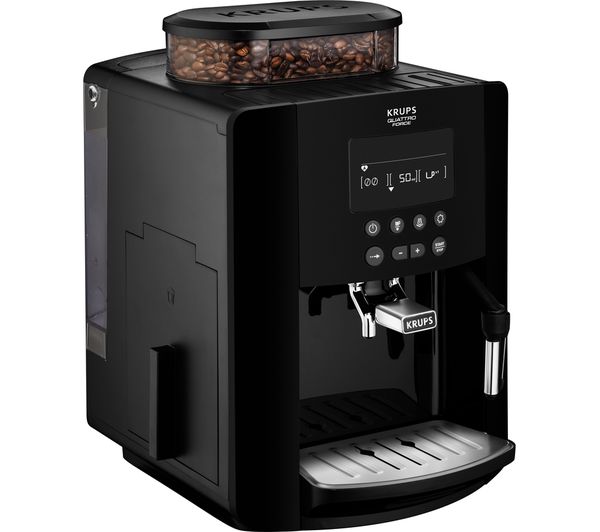 KRUPS Arabica Digital Espresso EA817040 Bean to Cup Coffee Machine - Black